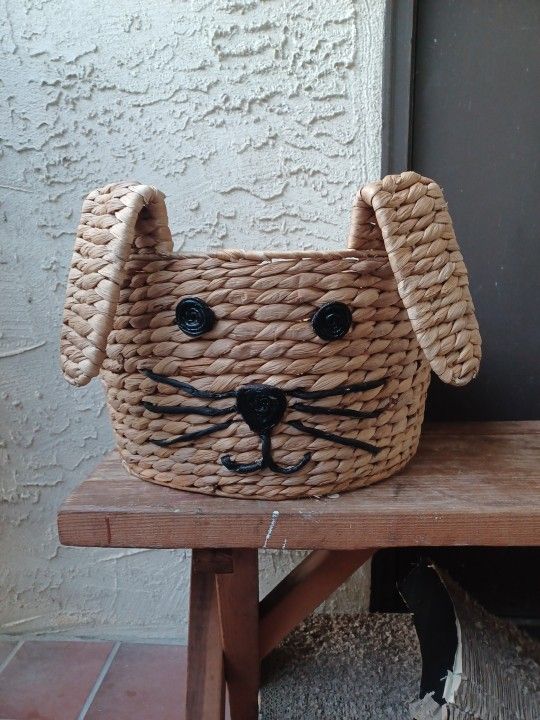 Decorative Bunny Basket
