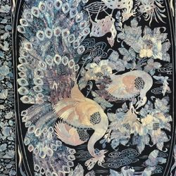 Chinoiserie Peacock Low Tea Table - 1990’s 