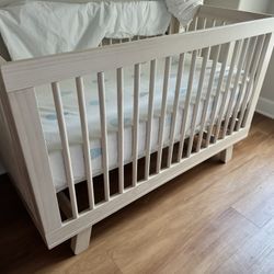 Babyletto Hudson Crib + Newton Mattress (Good Condition)