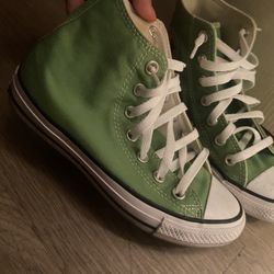 Green High Converse 