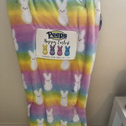 Brand new Oversized Peeps Blankets $30 each or $25 for two or more