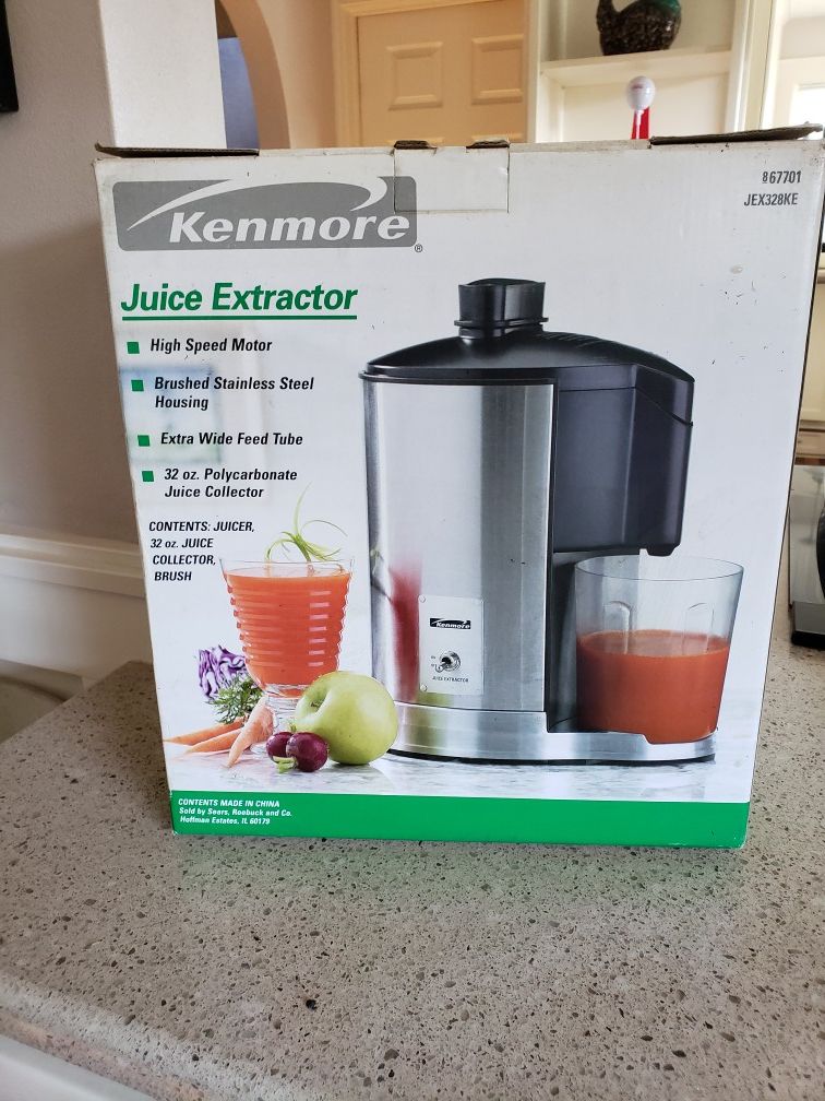 Brand new in the Box Kenmore juice extractor