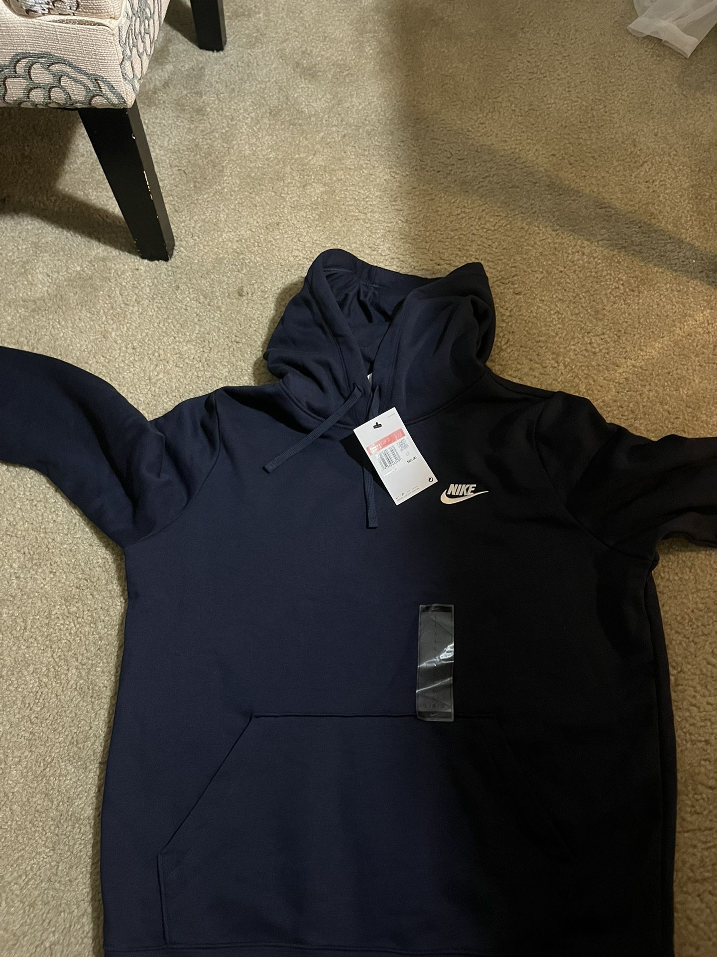 Nike Navy Blue Hoodie
