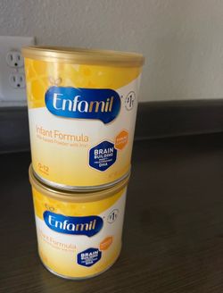 Baby formula (5) cans