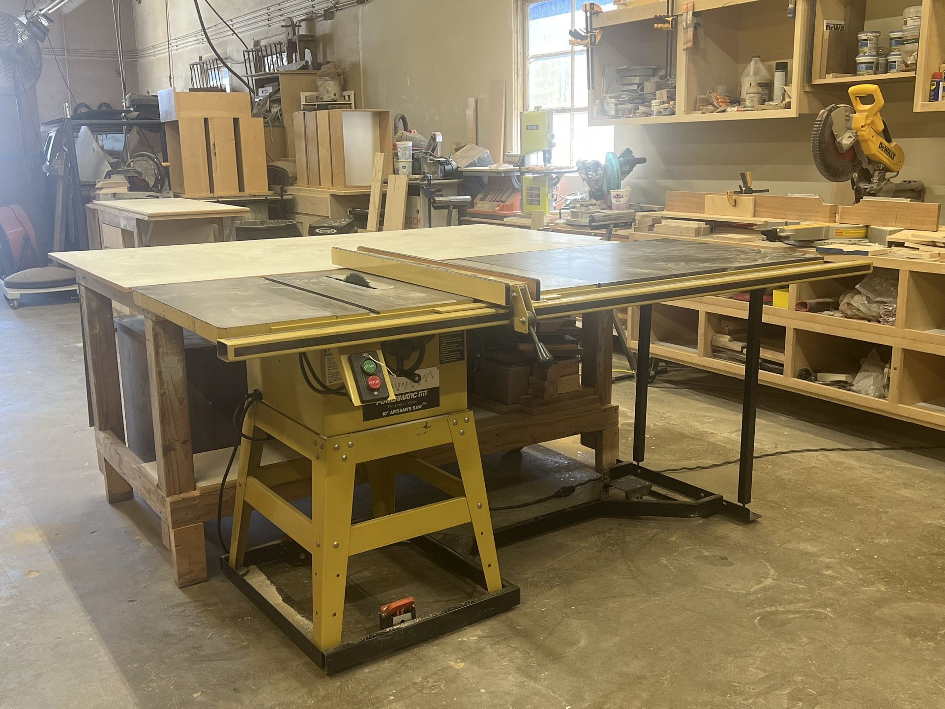 Powermatic 10” Artisan Table Saw.