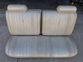1972 El Camino bench  fold back sides seat