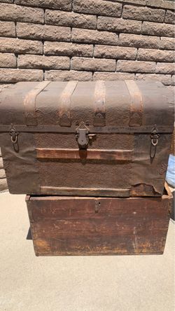 Antique trunks