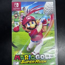 Nintendo Swith Mario Golf Game