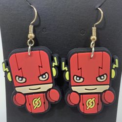 Flash Funko Pop style earrings