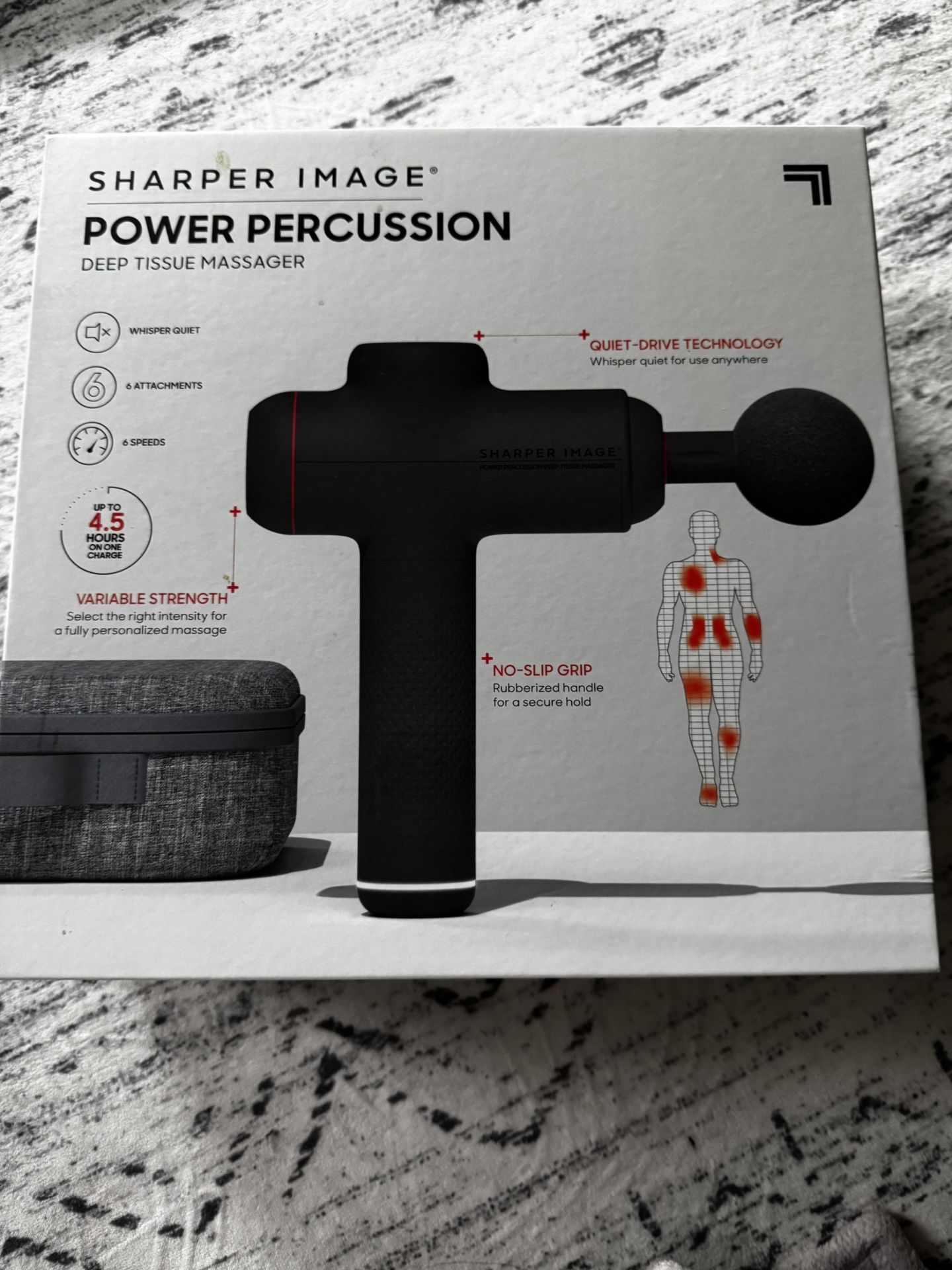 Deep tissue massager