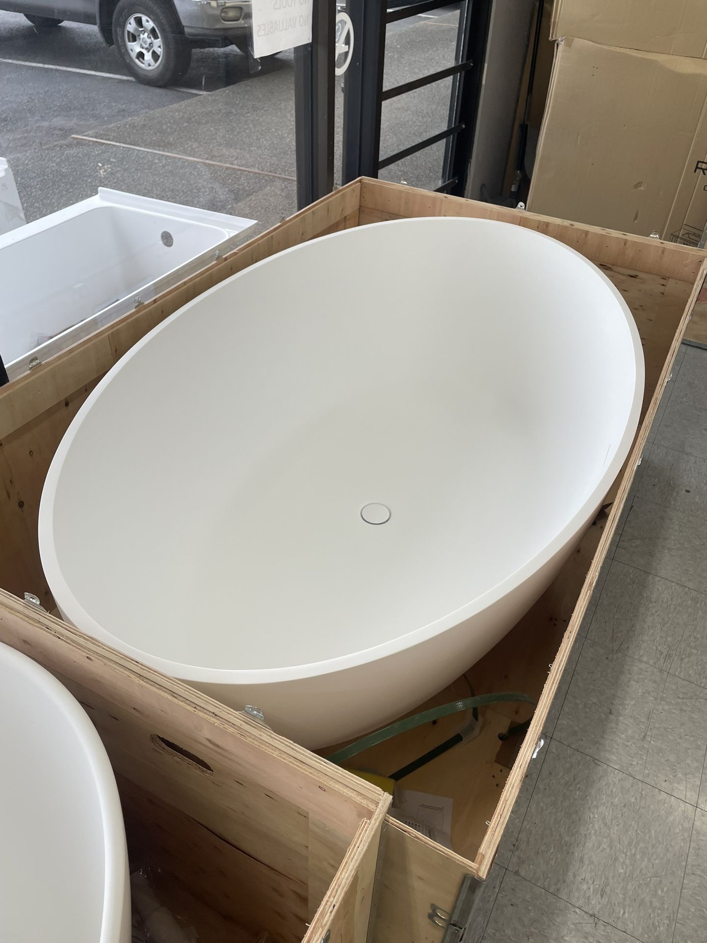 Solid Surface Bathtub 67”