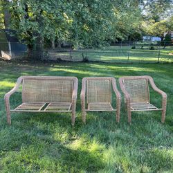 3 Piece Wicker Set - Indoor