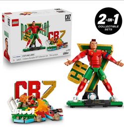 CRISTIANO RONALDO LEGO SET 2 IN 1
