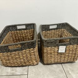 Storage Baskets, Seagrass