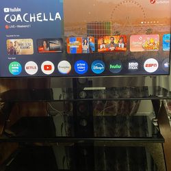 55’ inch Samsung Smart TV with TV stand (read description)