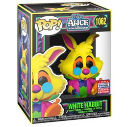Funko POP! Disney - Alice in Wonderland White Rabbit Blacklight Limited #1062 Vinyl Figure