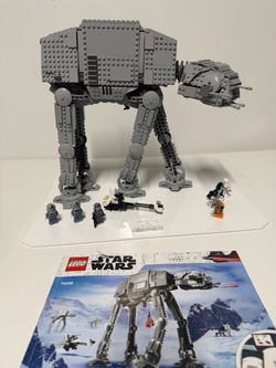 LEGO 75288 Star Wars AT-AT Walker build with Minifigures, Instructions & Stand