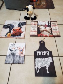 Cow Home Decor Bundle