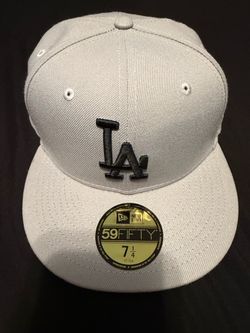 New Era 59FIFTY LA Dodgers cap in gray, black and blue