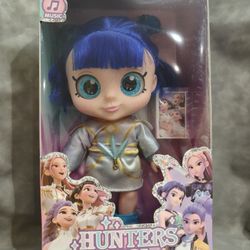 K-Pop Demon Hunter Doll With Music and Light 5D Eyes-Zoey