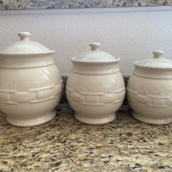 Longaberger Canister Set