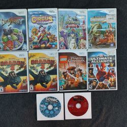 $10 Nintendo Wii Games