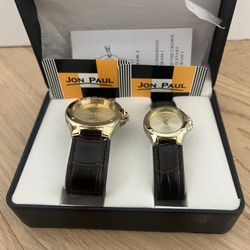 Quartz Watch Set Men’s Ladies 