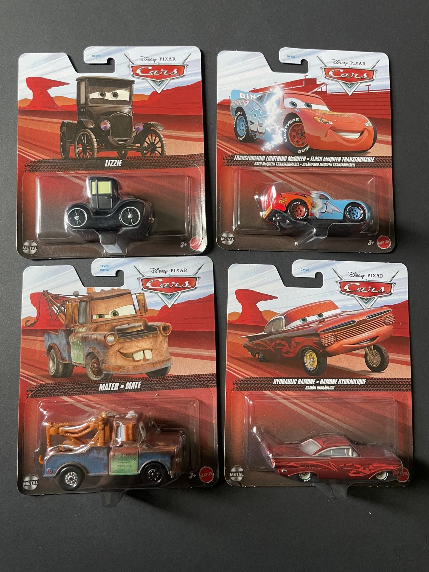 CARS The Movie Toys Cars Metal Mattel Creations 