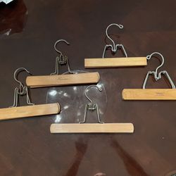 5 Wood Pants Hangers