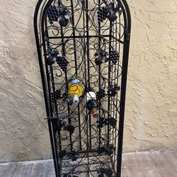 Wrought Iron Wine Rack 45 Bottles - Local Delivery for a Fee - See My Items 