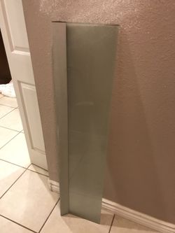 Glass shelf