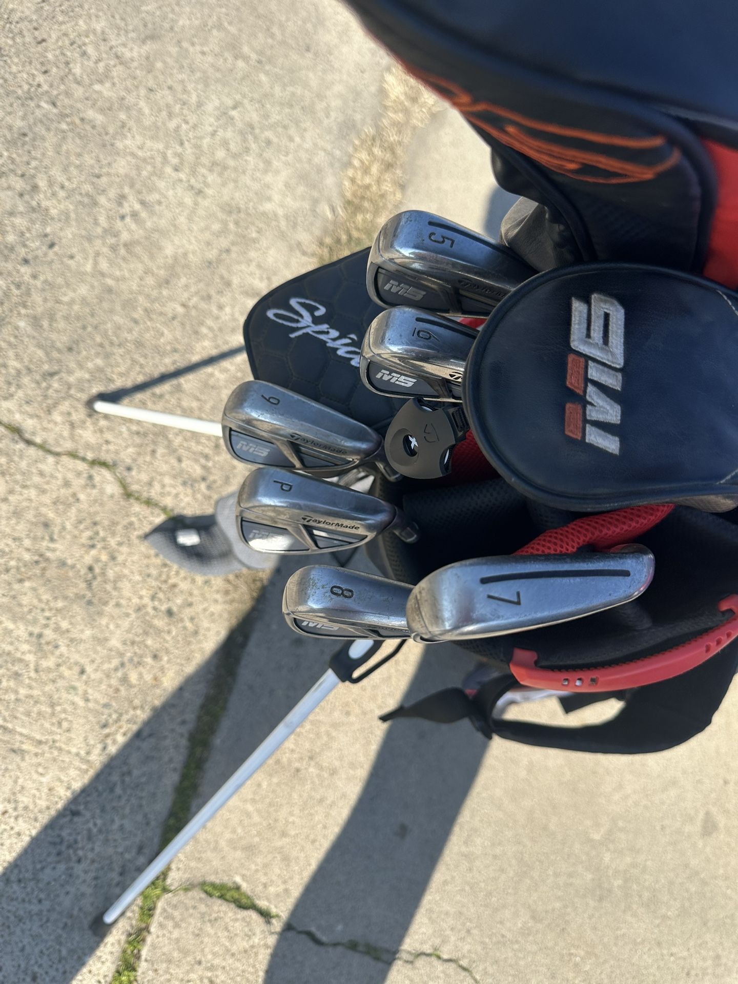 Taylor Made M5 Irons - M5 Driver - M6 Hybrid And Bag