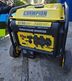 Generador. Generator Champion Power Equipment 8750-Watt with Electric Start