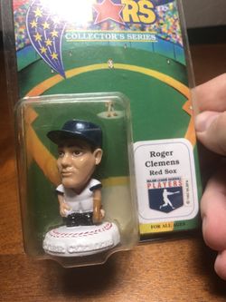Roger Clemens Red Sox sports action figure