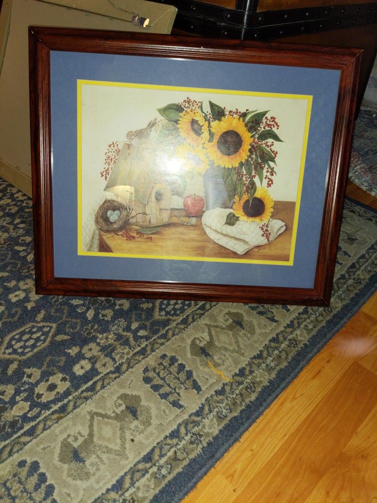 Home Interior Picture Sunflowers
