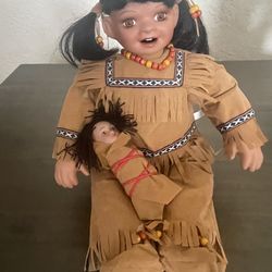 Native Porcelain Doll