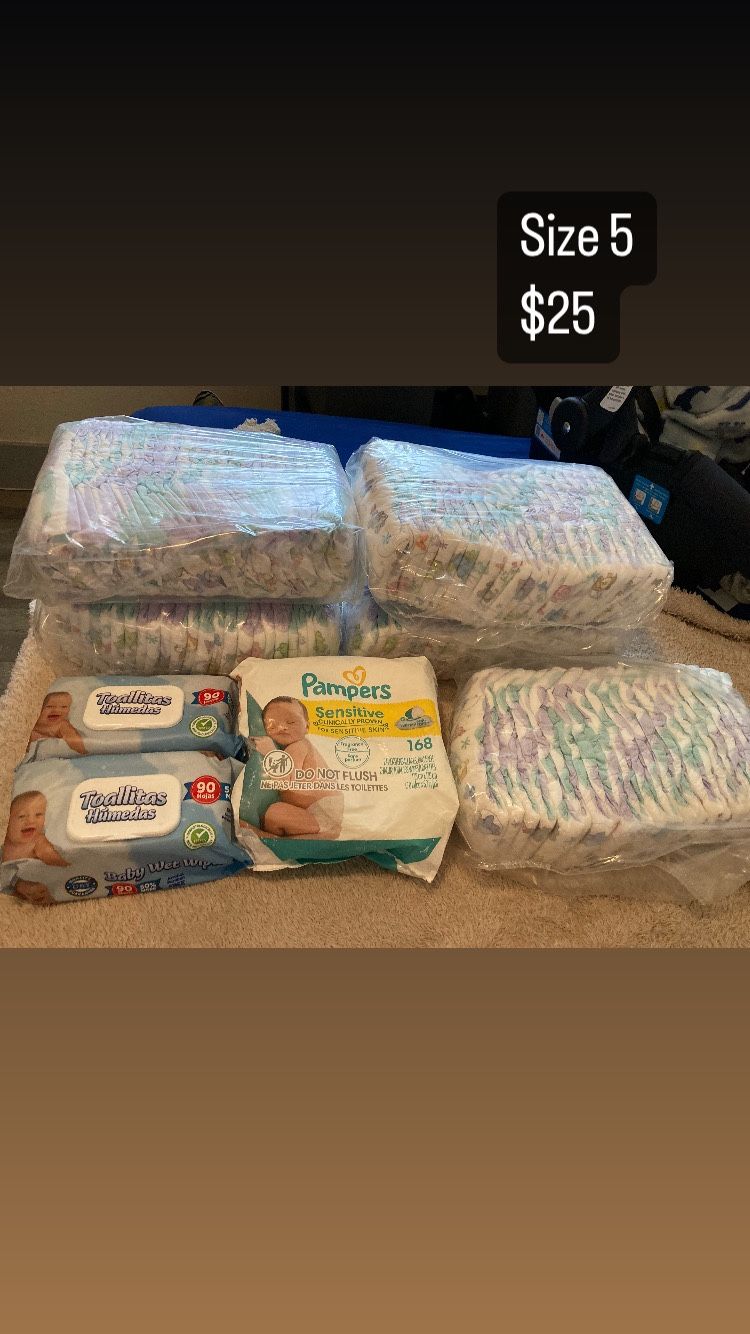 Pampers & Wipes