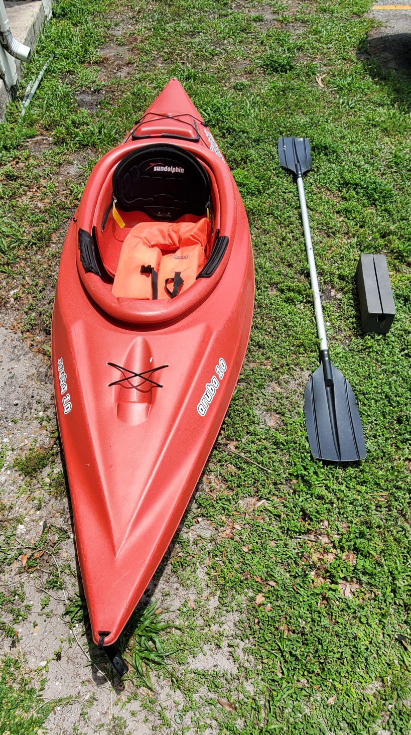 Kayak and apparel all included as in the picture 