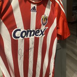 Chivas Jersey Signed Jonny B #13 Size XL
