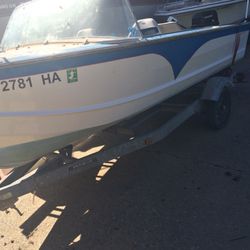 16 foot Starcraft w/ Trailer