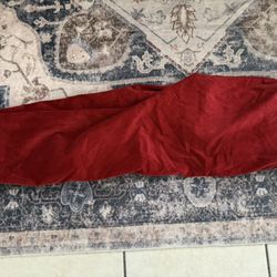 Men’s Red Corduroy Pants – Classic Fit 