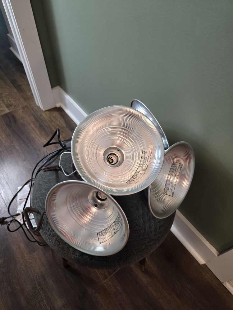 Bayco Clamp Lights with Aluminum Reflector 4 pc set