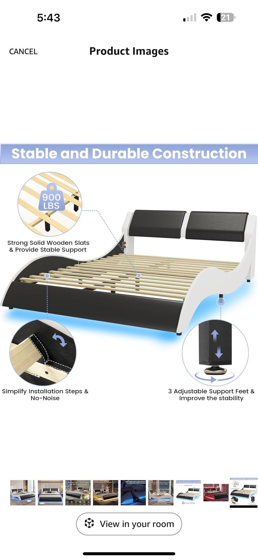 Queen Bed Frame (frame Only)