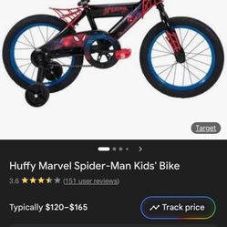 Spiderman Bike For Toddlers
