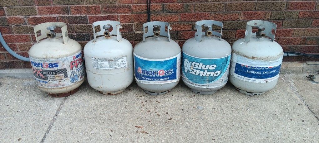 Empty Propane Tanks, $15 Each