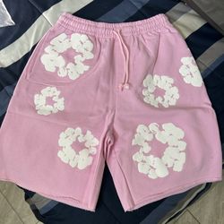  Pink Denim Tear shorts