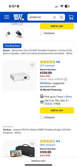 Projector for sale!! Very good condition only used 2 times. 