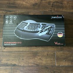 NWT Ergonomic Keyboard Periboard 512