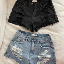 Pull & Bear Jean Shorts