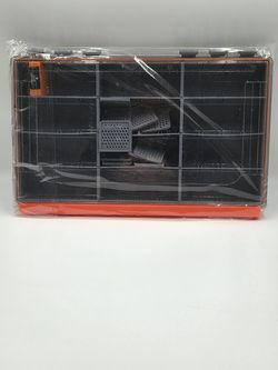 Fishing Tackle Box 360° Waterproof Tackle Trays Customizable Compartments New